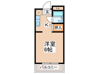 間取図 グランドハイツ齋藤Ａ