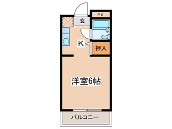 間取図 グランドハイツ齋藤Ａ