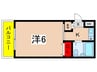 ｽﾀｰﾎｰﾑｽﾞ鶴川 1Rの間取り