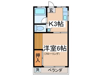 間取図 第１スザキハイツ