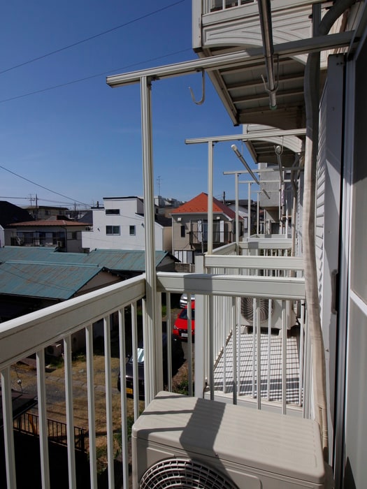 室内からの展望 めぞんあいび－