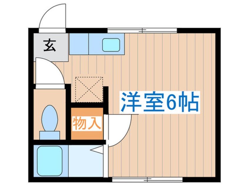 間取図 グリュックハイツ