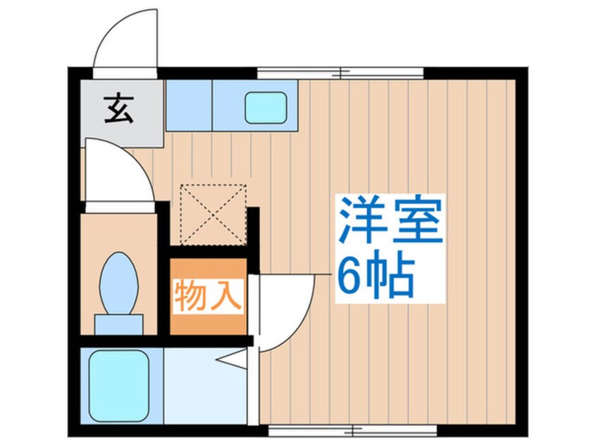 間取図 グリュックハイツ