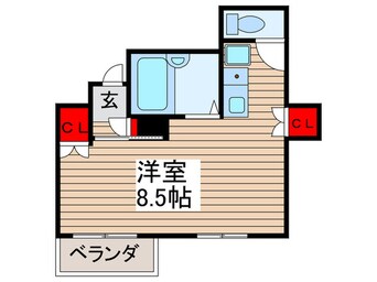 間取図 ドミールリバーサイドＹ