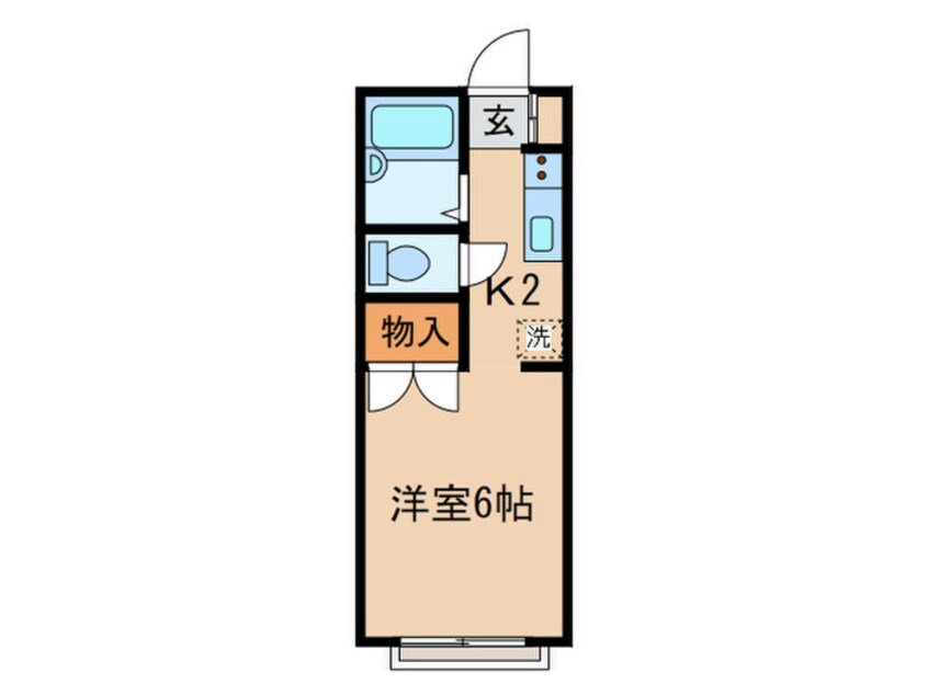 間取図 メイプルタウン