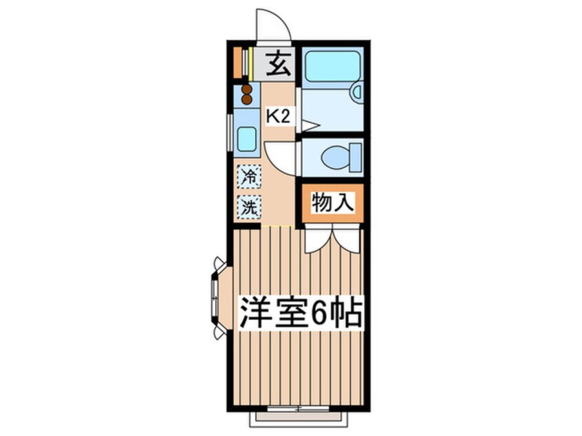 間取図 メイプルタウン