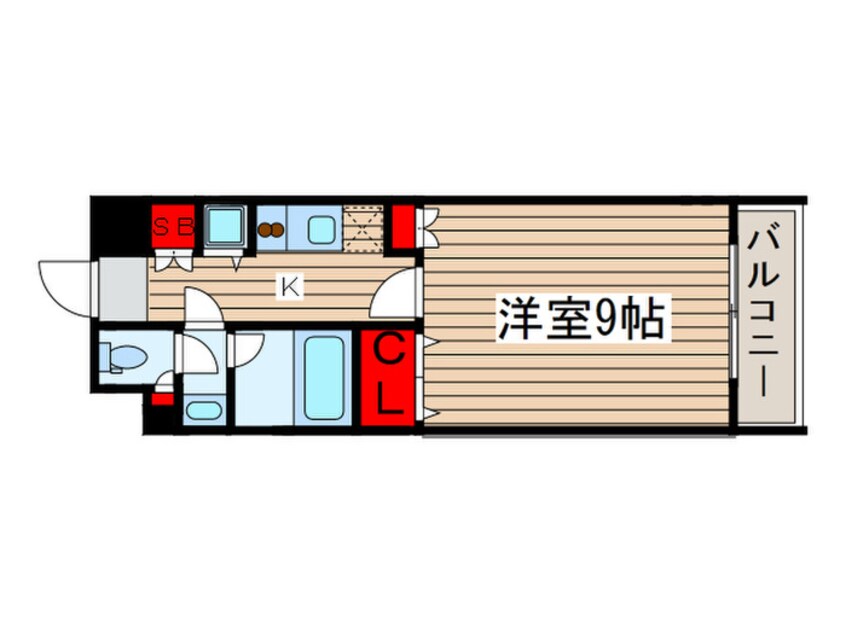 間取図 レジディア上野池之端