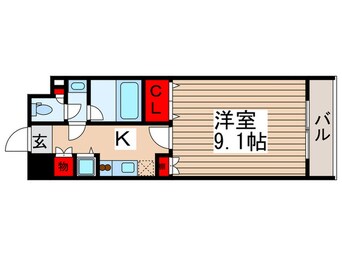 間取図 レジディア上野池之端