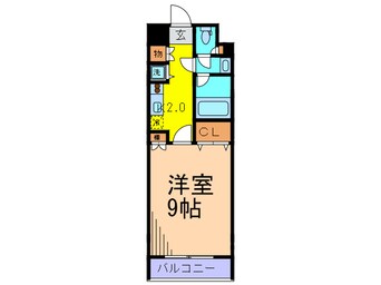 間取図 レジディア上野池之端