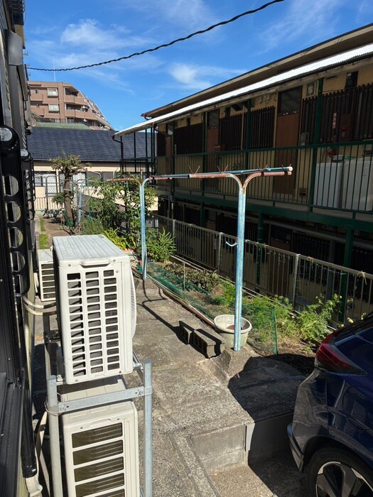 ベランダ・バルコニー グリーンハイツＤ