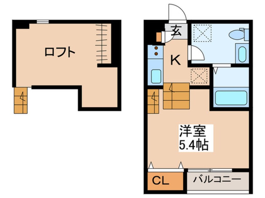 間取図 メゾン・ド・ミラ