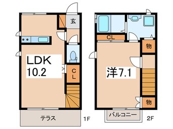 間取図 デザインメゾン東林間