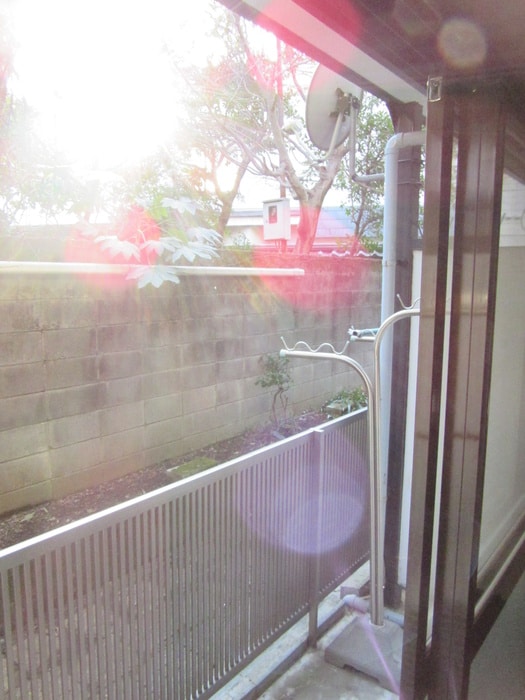 室内からの展望 東コーポ