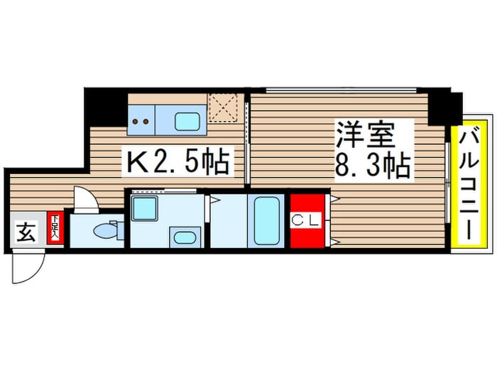 間取り図 千葉中央・大庄マンション