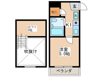 間取図 パンシオン東林間　NO２