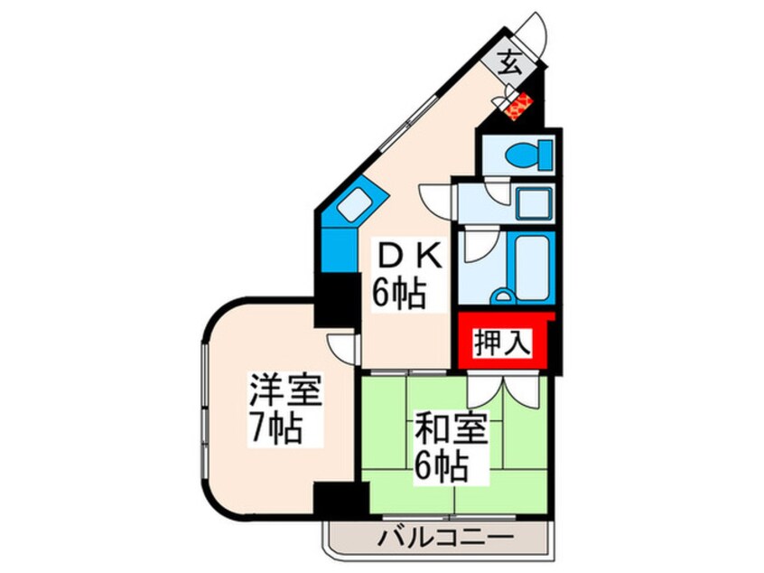 間取図 サンフィールド町屋