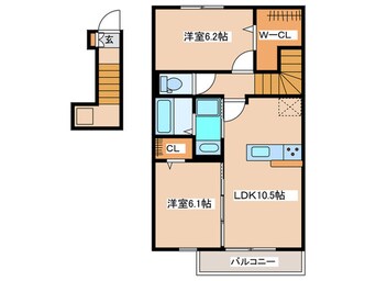 間取図 エターナルコート