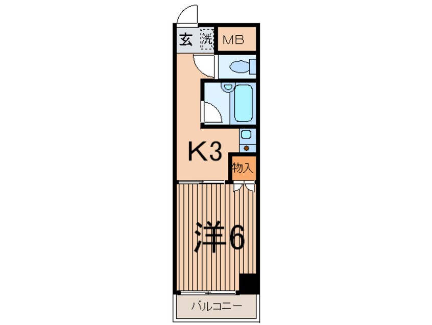 間取図 ナカノブレジデンス