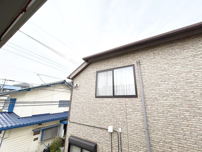 室内からの展望 コーポ四季