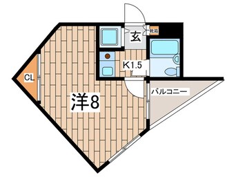 間取図 デルニエ横濱