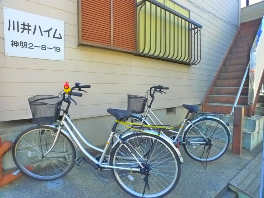 駐輪場 川井ハイム