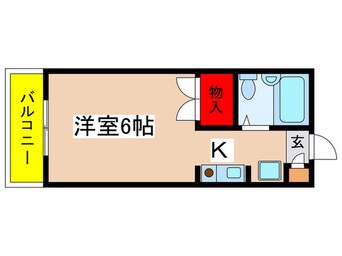 間取図 コ－ポひまわり