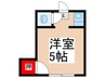 ニュー国分 1Rの間取り