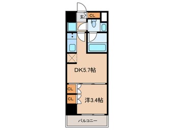 間取図 ONE ROOF RESIDENCE TAMACHI