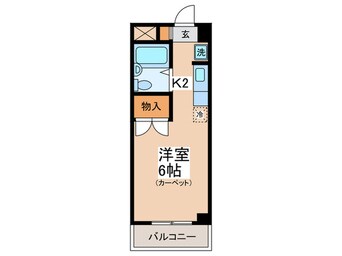 間取図 エステ－ト芦花