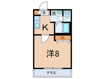 間取図 スカイコート