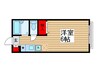 レモンハイツ 1Rの間取り