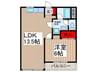 ＣＡＳＡ　ＭＩＬＡ 1LDKの間取り