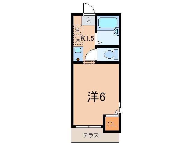 間取り図 イ－ストハクラクヒルズＢ