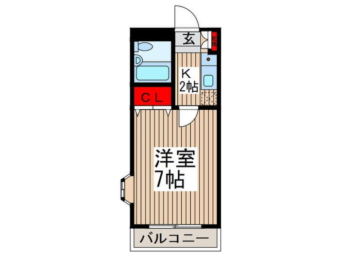 間取り図 エスポア－ル大成