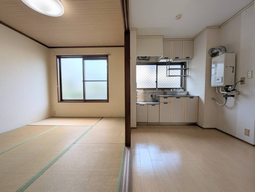 室内からの展望 シティハイムフジ