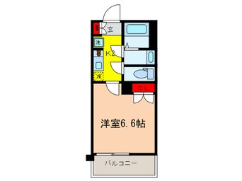 間取図 ラクアスレジデンス東新宿