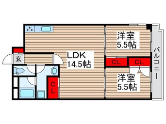 間取図 セレクト北小金