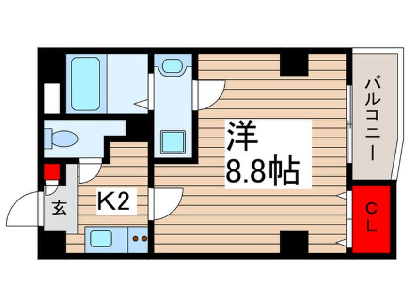 間取図 コティ港町