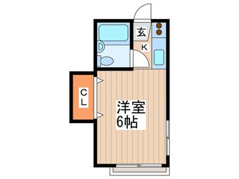 間取図 第五みどり荘