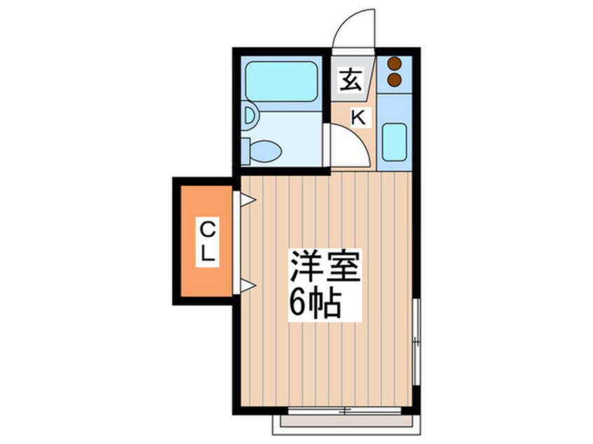 間取図 第五みどり荘