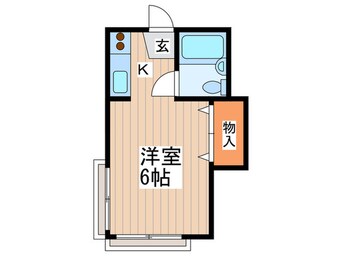 間取図 第五みどり荘