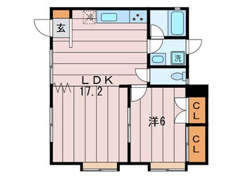 間取図 テラス日吉