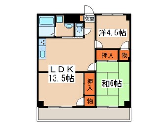 間取図 リバ－サイドマンション