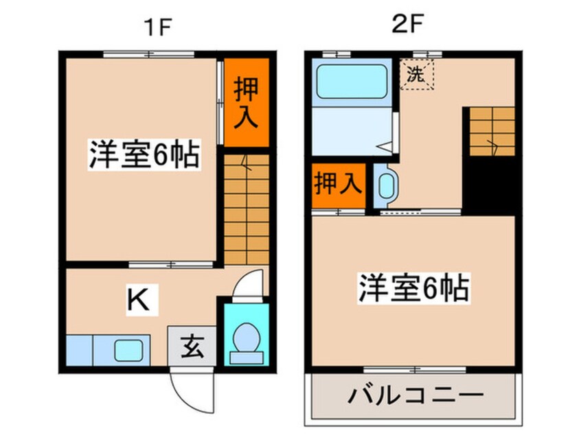 間取図 宮田グリ－ンハイツ