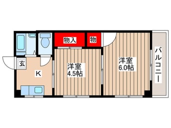 間取図 コーポ上原