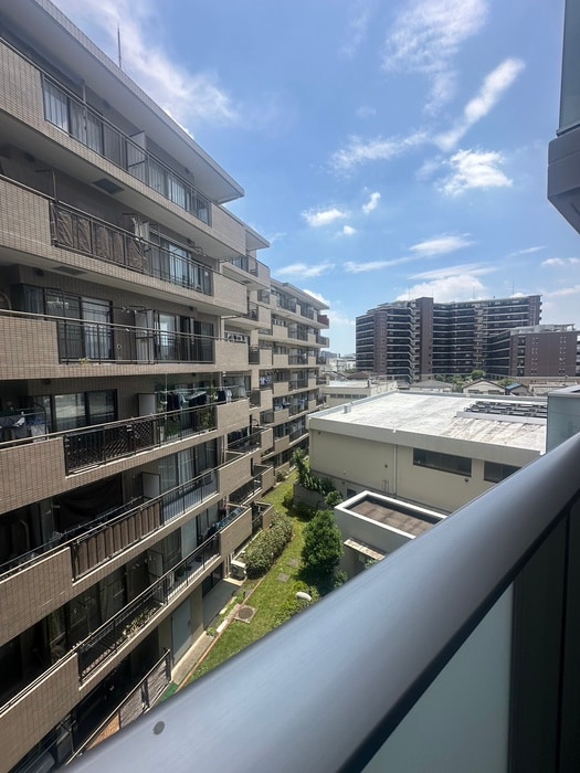 室内からの展望 レスピール蓮根