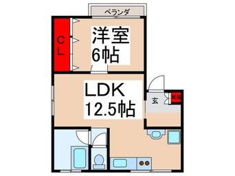 間取図 山本ハイツ２