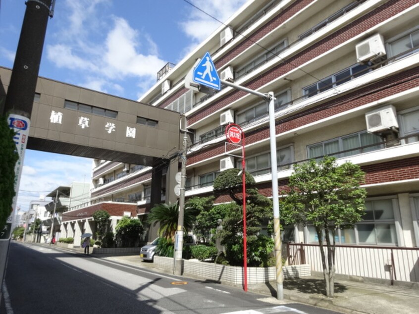 植草学園(高等学校/高等専門学校)まで220m 青木マンション　1