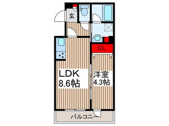 間取図 グロアール３８