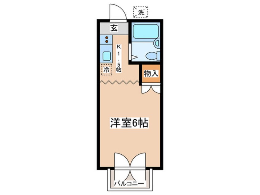 間取図 サン　ホワイト